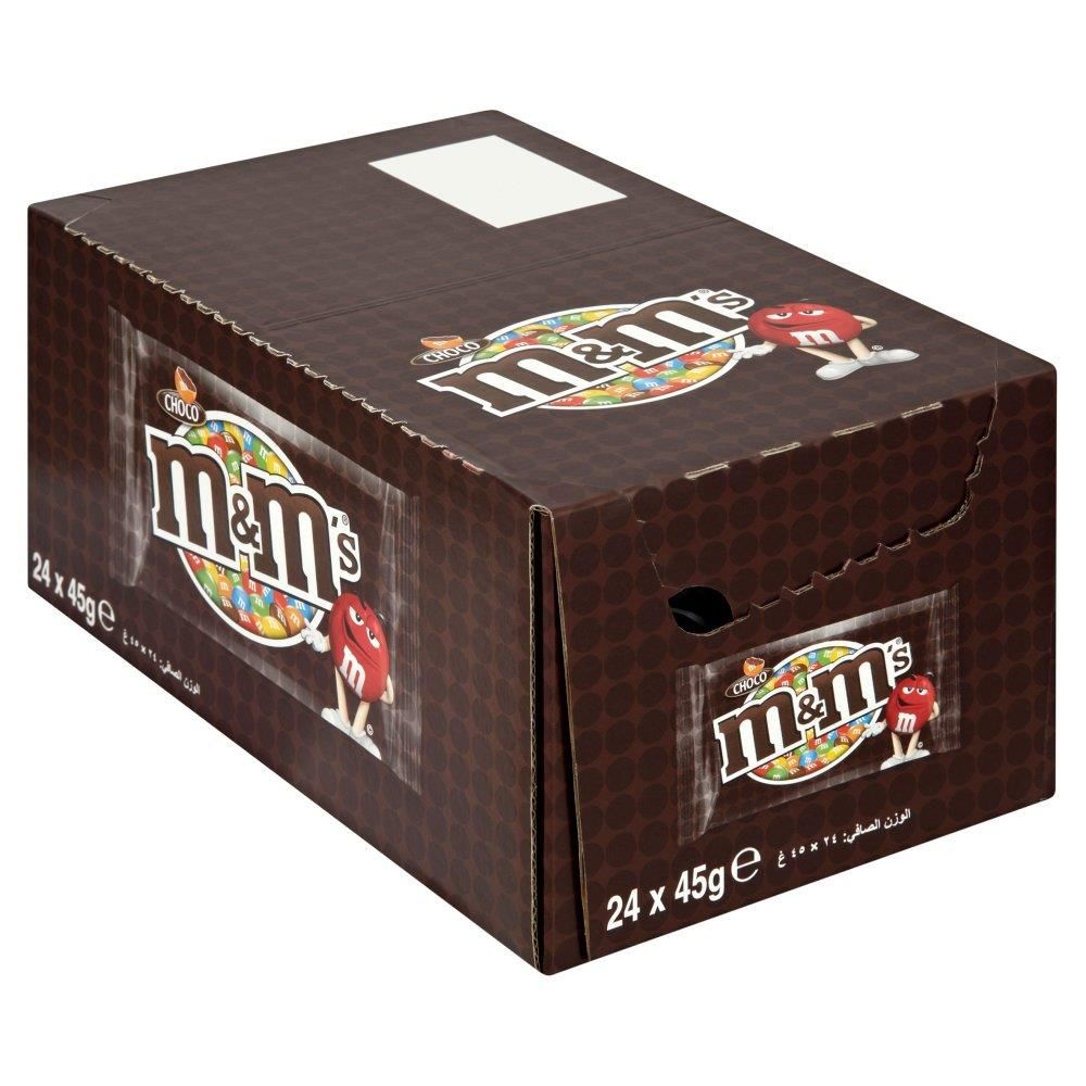 Mars M&Ms Chocolate Bags 45g x 24