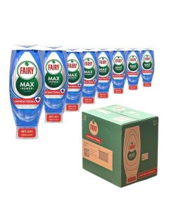 Fairy Max Power Tea Tree Antibacterial Dishwashing Liquid 640ml x 8