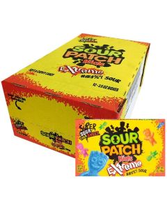 Sour Patch Kids Extreme Sour Then Sweet Theater Box 3.5oz (Pack of 12)
