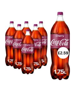 Wholesale Supplier Coca Cola Cherry 1.75l x 6 PMP Best Before 28/02/2025