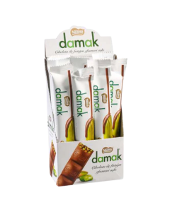 Wholesale Supplier Nestle Damak Stick Chocolate Pistachio 18g x 12 Best Before 29/11/2024