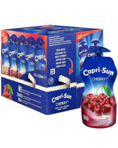 Wholesale Supplier Capri Sun Cherry 330ml x 15 Best Before 28/02/2025