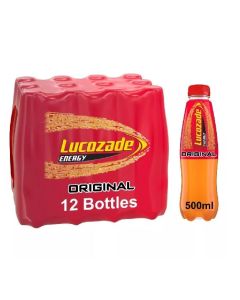 Lucozade Original Energy Drink 500ml x 12