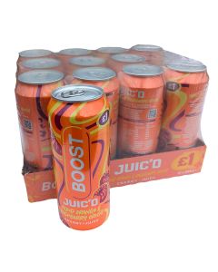 Wholesale Supplier Boost Juic'd Blood Orange & Raspberry Crush PM 500ml x 12