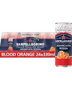 Wholesale Supplier Sanpellegrino Blood Orange Can 330ml x 24