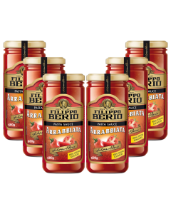 FILIPPO BERIO Arrabbiata Flavor Pasta Sauce 680g x 6