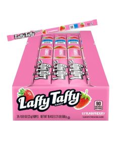 Laffy Taffy Ropes Strawberry Flavor Candy 23g x 24