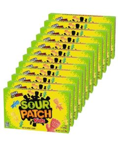 Sour Patch Kids Original Sour Then Sweet Candy Box 3.5oz (99g) - Pack of 12