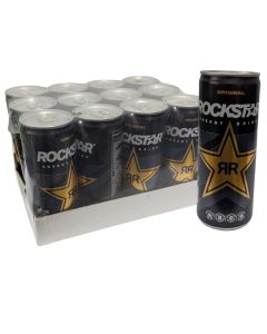 Rockstar Energy Original Drink 250ml x 12 Best Before 05/2025