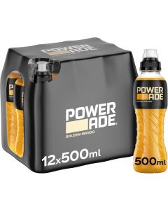 Wholesale Supplier Powerade Golden Mango 500ml x 12