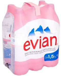 Wholesale Supplier Evian Water 1.5L x6