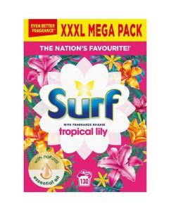 Surf Laundry Powder Tropical lily 130w - 6.5kg