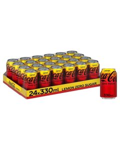 Zero Lemon Coca-Cola Zero Sugar 330ml x 24