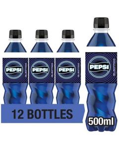 Wholesale Supplier Pepsi Max Electric Blue 500ml x 12