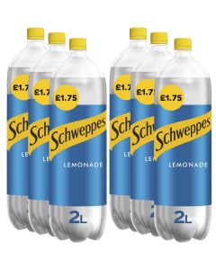 Wholesale Supplier Schweppes Lemonade Bottle PMP 2L x 6 Best Before 31/10/2024