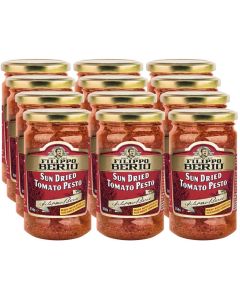 Filippo Berio Sun Dried Tomato Pesto (4x3pk) 350g x 12