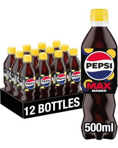 Wholesale Supplier Pepsi Max Mango 12 x 500ML