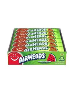 Airheads Watermelon Candy Bars 15.6g - Pack of 36 Bars