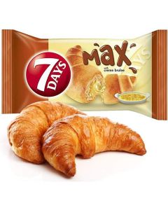 Wholesale Supplier 7 Days Max Cream Brulee Flavour Croissants 92g x 20