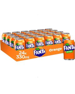 Fanta Orange Multi-pack Cans 330ml x 24