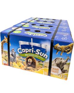 Capri Sun Safari Fruits Juice Drink 200ml x 40 (10 x 4pk)