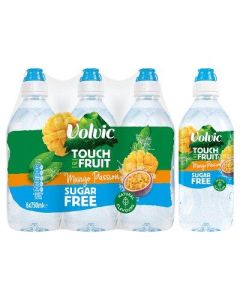 Volvic TOF Mango Passion Sugar Free Sports-cap Water 750ml x 6