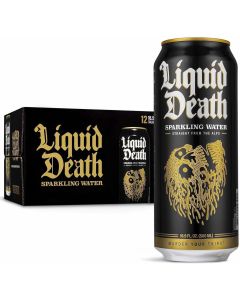 Wholesale Supplier Liquid Death Sparkling Mountain Water Cans 500ml x 12