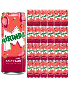 Mirinda Strawberry Slim Cans 330ML x24