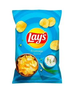 Lays Fromage Flavour Potato Crisps 130g x 21