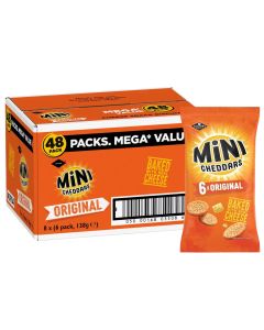 Jacob's Mini Cheddars Original 138g x 48