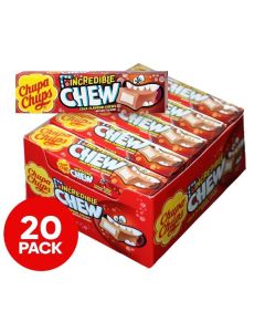 Wholesale Supplier Chupa Chups Cola Flavor Incredible Chew Soft Candy 45g x 20