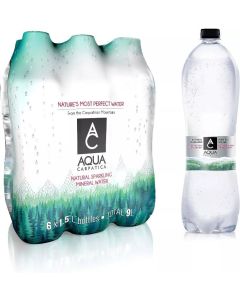 Wholesale Supplier Aqua Carpatica Sparkling Natural Mineral Water 1.5L x 6