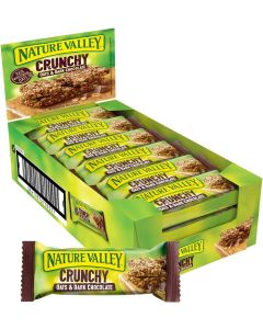 Wholesale Supplier Nature Valley Crunchy Oats & Dark Chocolate (18 x 2) 36 Bars