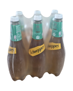 Schweppes Canada Dry Ginger Ale Light 1L x 6 Best Before 31.05.2025