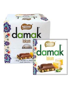 Nestle Damak Lokum Milk Chocolate Pistachio 60g x 6